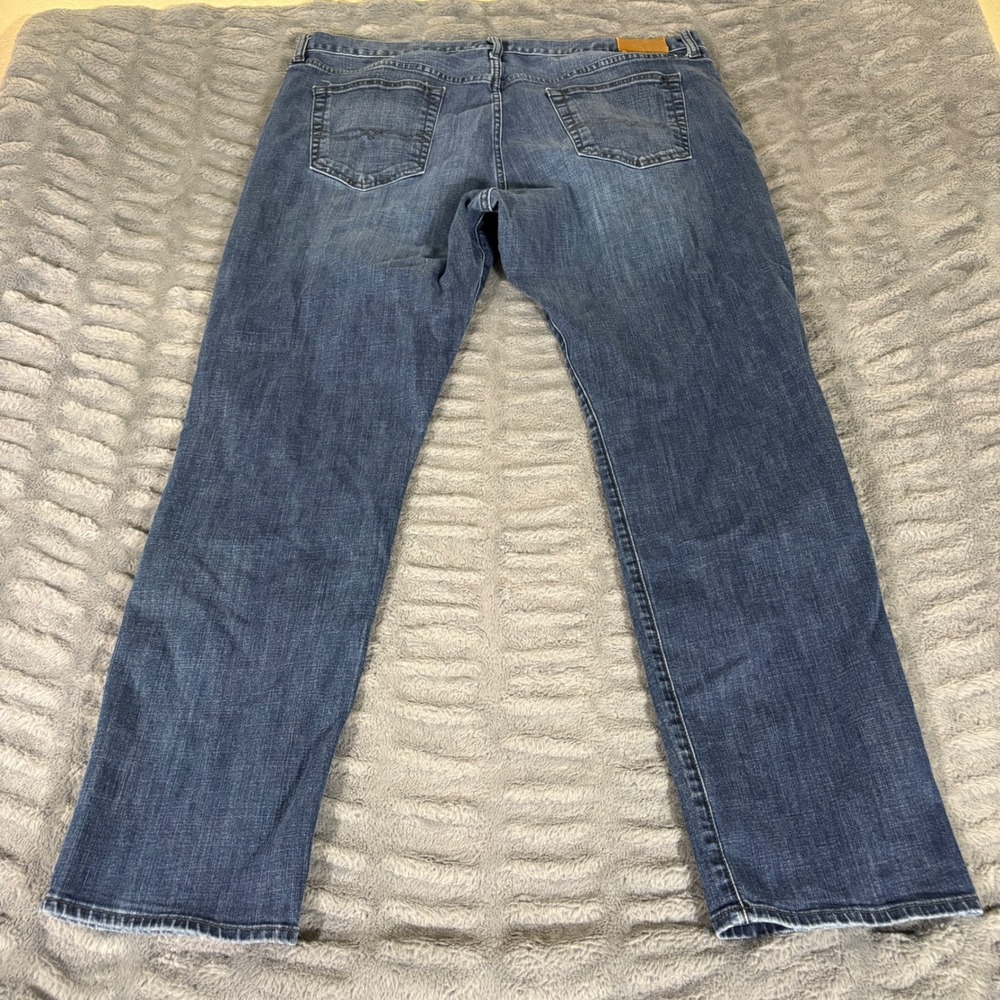 Lucky Brand 121 Heritage Slim Jeans Mens 40x32 Blue Medium Wash Denim AR933